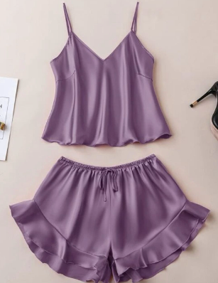 Ruffled Short set