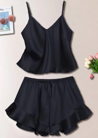 Ruffled Short set