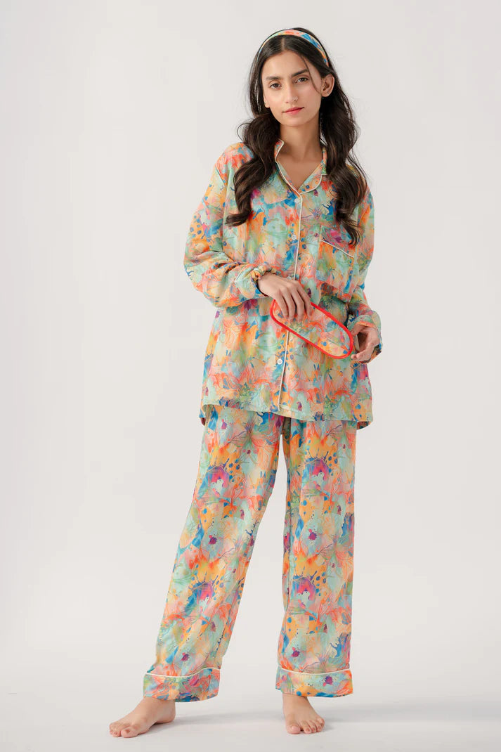 Summer Rainbow PJ set