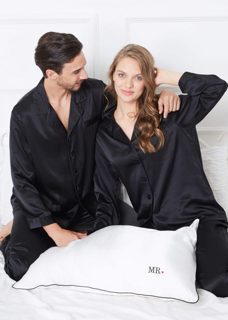 Couples Matching Solid PJ sets